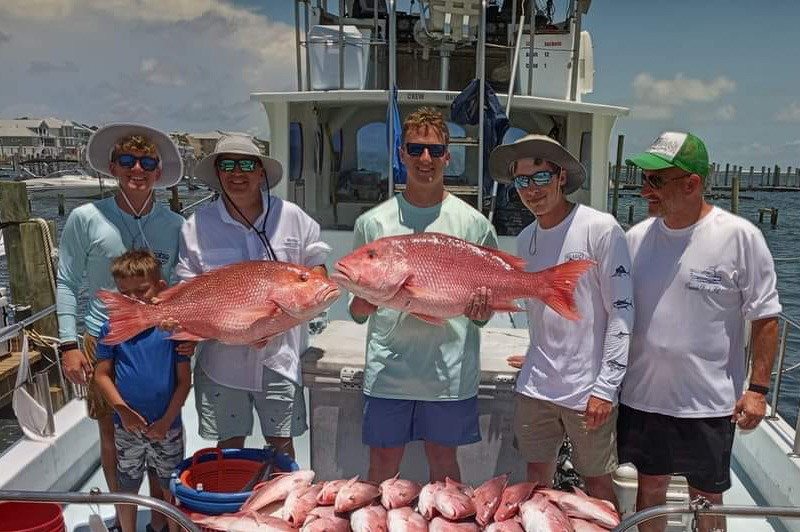 Group pic after good day of fishing