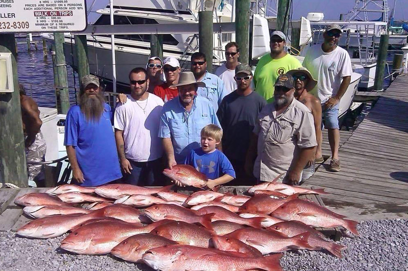 Group pic after good day of fishing
